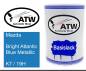 Preview: Mazda, Bright Atlantic Blue Metallic, K7 / 19H: 500ml Lackdose, von ATW Autoteile West.